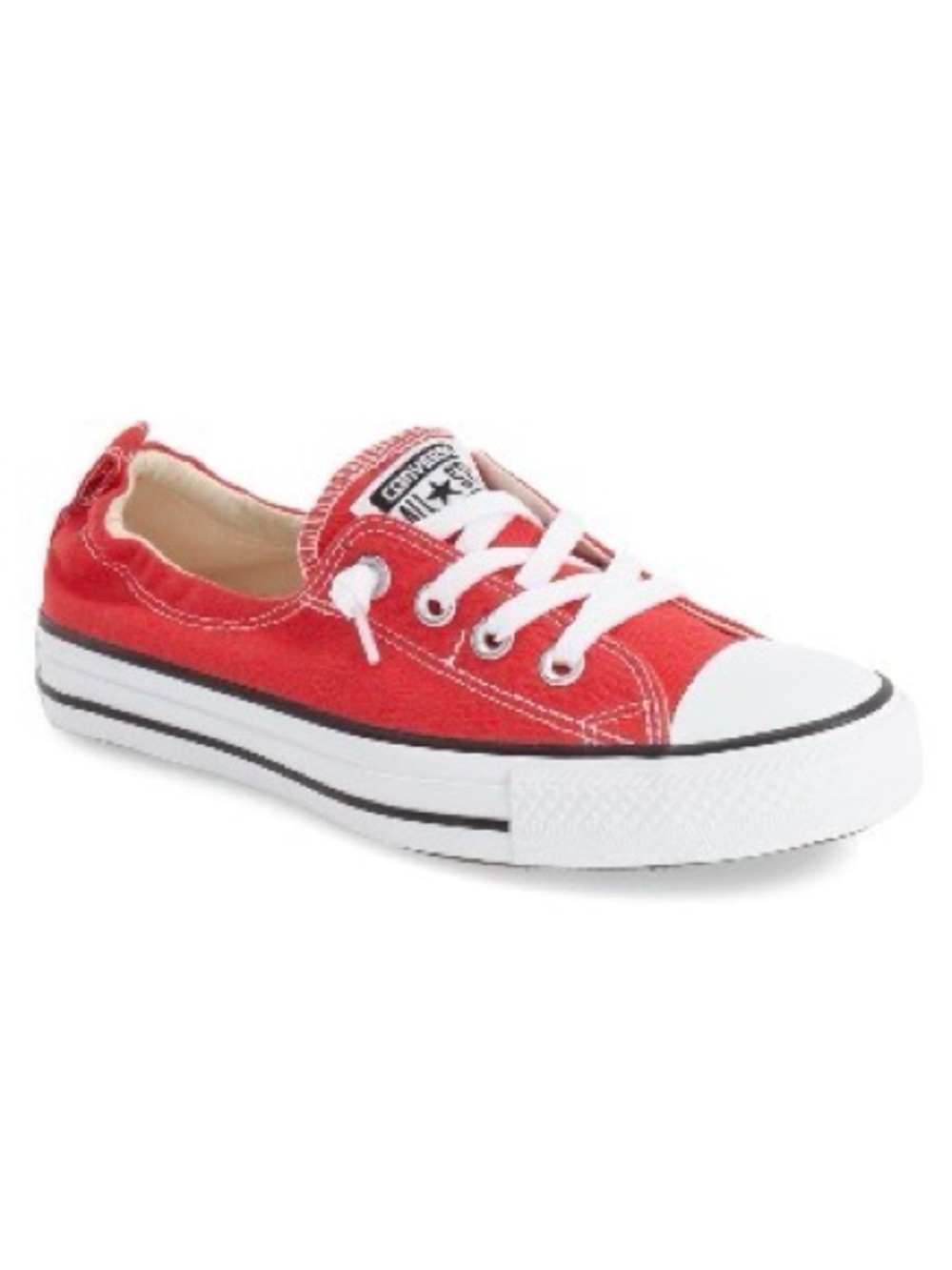 Converse Women’s Slip-On Shoreline Sneaker - Red